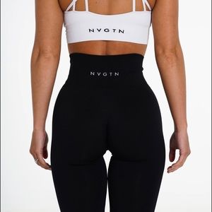 NVGTN black solid seamless legging